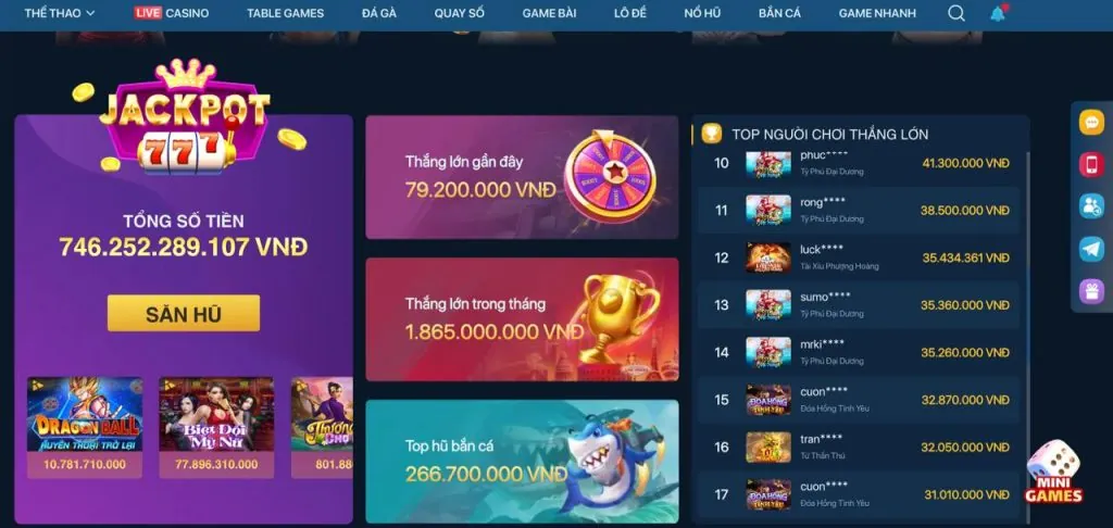 Tỷ lệ cược hấp dẫn và trả thưởng nhanh chóng tại 007win